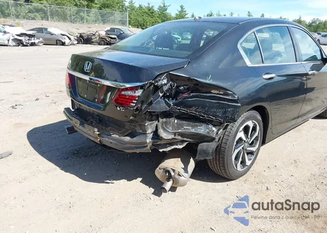 2017 Honda Accord Ex-L V6 из США, поврежденный, VIN 1HGCR3F85HA026926